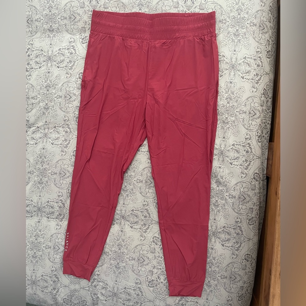Vitality Red Jogger Pants